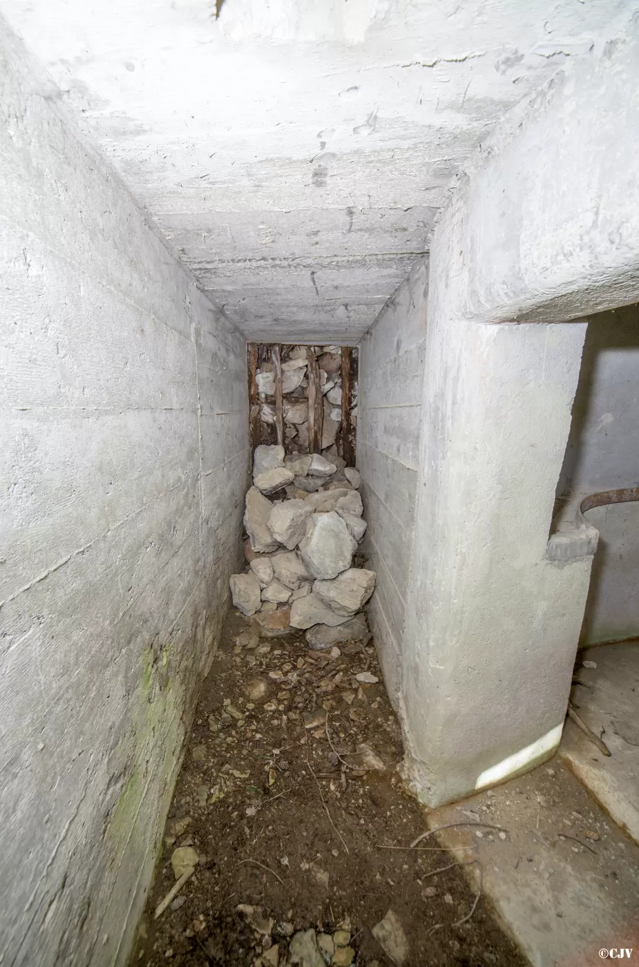 Ligne Maginot - LA PIGNEE 2 - (Blockhaus pour arme infanterie) - Deuxième entrée