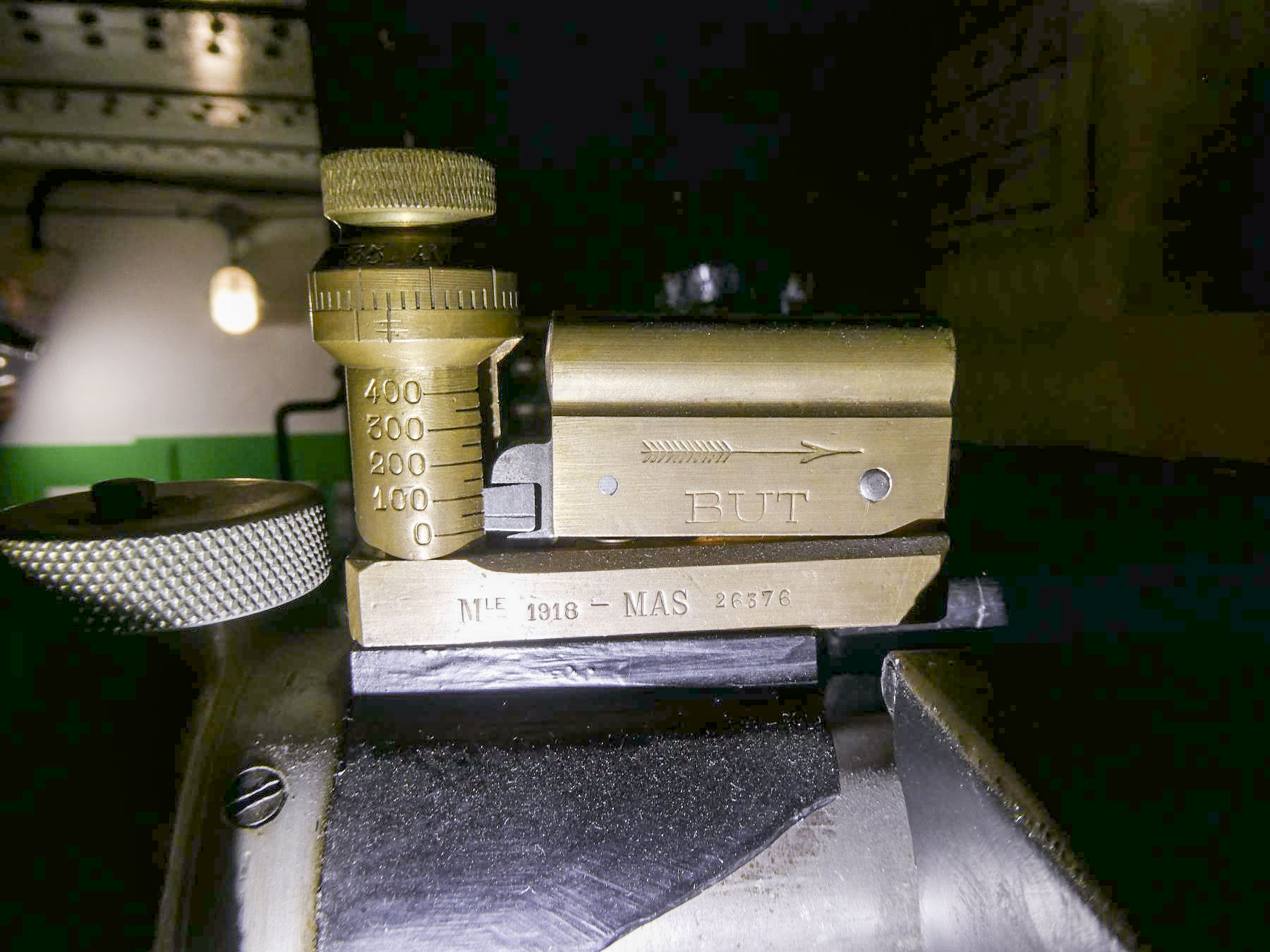 Ligne Maginot - Mitrailleuse  'Reibel' MAC 31 (MAC 31) - Mitrailleuse 'Reibel' MAC 31
Réglage du site