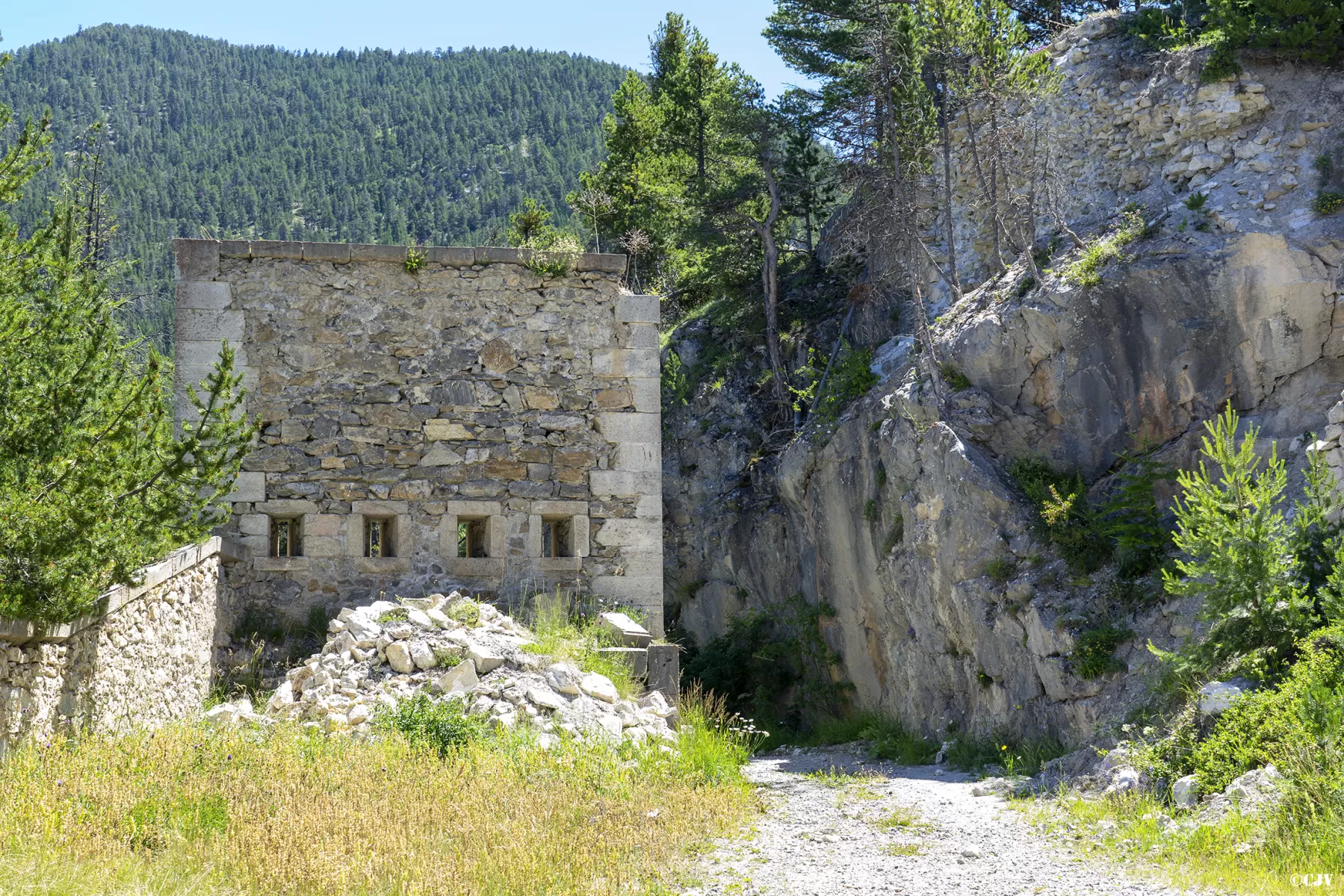 Ligne Maginot - RANDOUILLET (72° BAF ET LE 154°RAP) - (PC de Sous-Secteur) - Le corps de garde