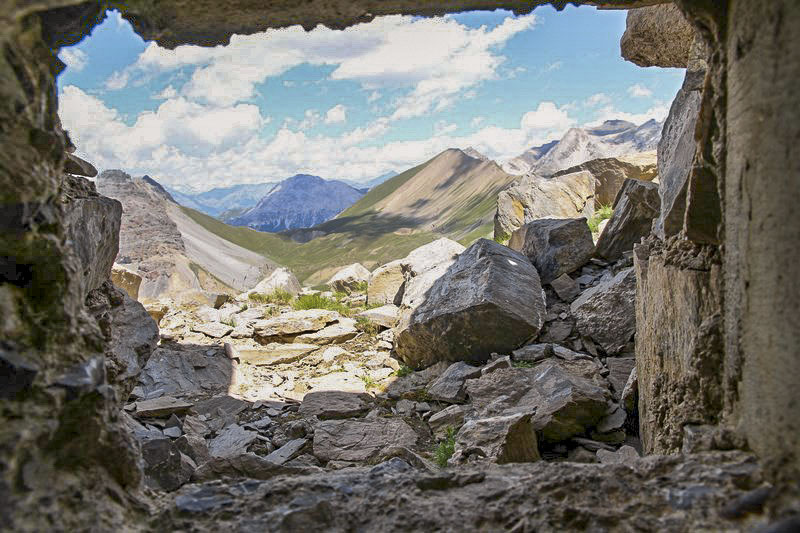 Ligne Maginot - PAS DE LA FANFARE 4 - (Blockhaus pour arme infanterie) - En face la descente du Col de Dormillouse