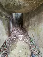 Ligne Maginot - ECOUVIEZ EST - (Casemate d'infanterie - Simple) - Gaine d'accès à la niche pour projecteur