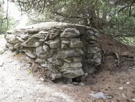 Ligne Maginot - FOUILLOUSE 3 - (Blockhaus pour arme infanterie) - L'entrée du blockhaus