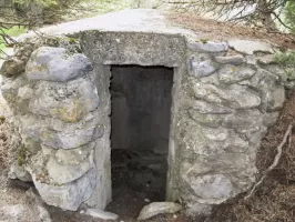 Ligne Maginot - FOUILLOUSE 3 - (Blockhaus pour arme infanterie) - L'entrée du blockhaus