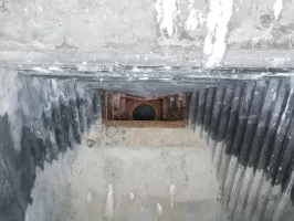 Ligne Maginot - RIMPLAS (RS) - (Ouvrage d'artillerie) - Bloc 1
Créneau pour mortier de 81 mm
