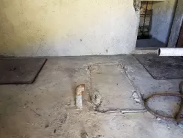 Ligne Maginot - LA MOUTIERE (STATION DE POMPAGE) - (Divers) - L'emplacement du moteur