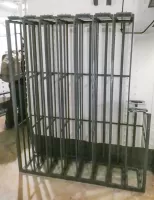 Ligne Maginot - Munitions de 7,5 mm - Rack de rangement pour caisses métalliques de cartouche de 7,5 mm.