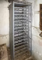 Ligne Maginot - GORDOLON (GN) - (Ouvrage d'artillerie) - Bloc 2
Rack de rangement pour obus de 75 mm, utilisé aussi pour obus de 47 mm.