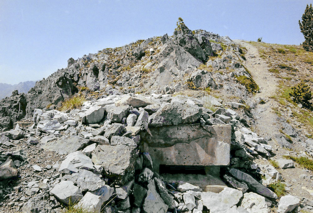 Ligne Maginot - CHATEAU JEAN GROSSAN - (Observatoire d'infanterie) - Le créneau observatoire