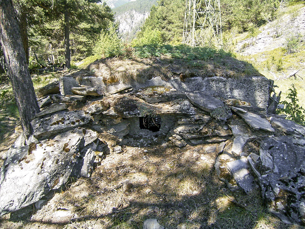 Ligne Maginot - FORT QUEYRAS 3 - (Blockhaus pour arme infanterie) - 
