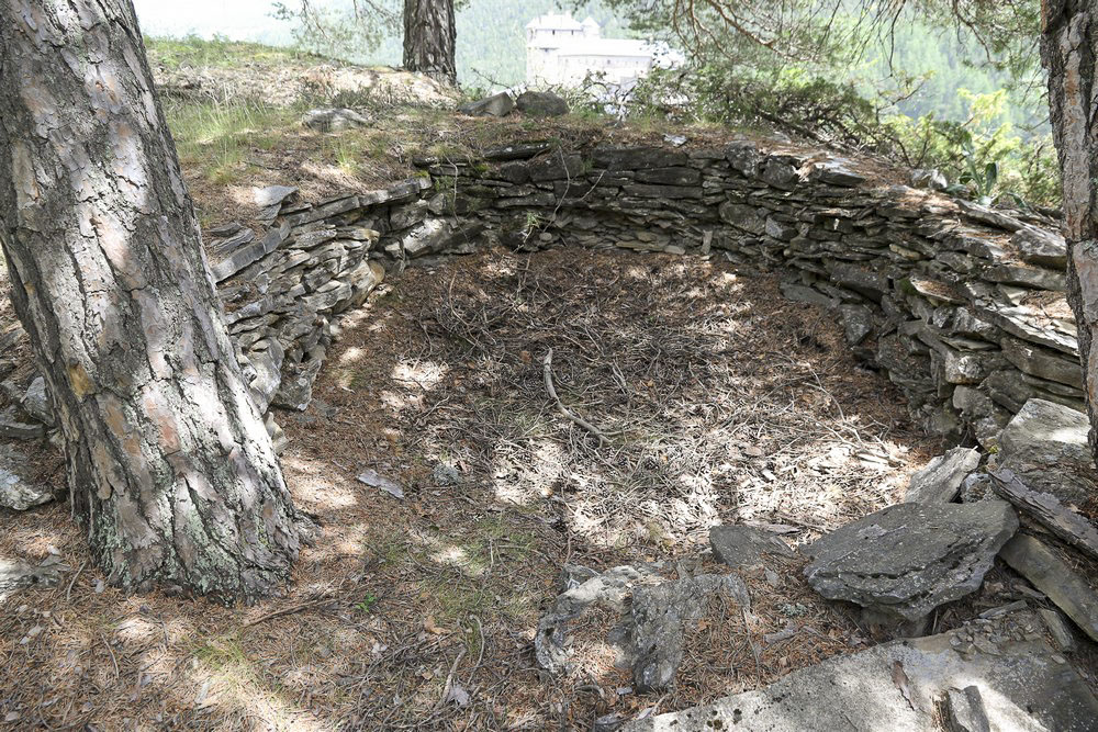 Ligne Maginot - FORT QUEYRAS 7 - (Cuve pour arme d'infanterie) - 