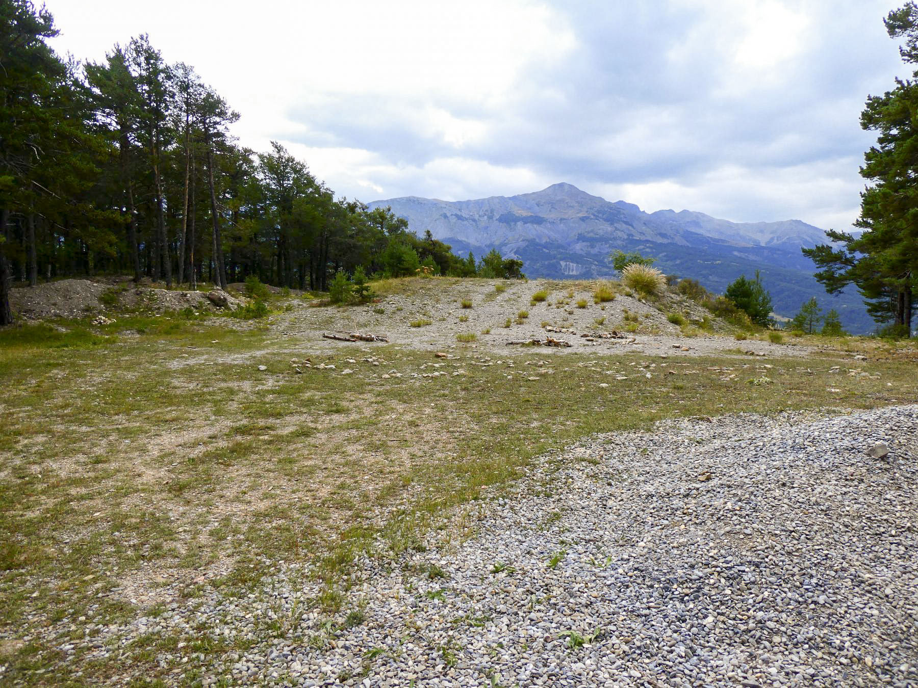 Ligne Maginot - CHANENC - (Stand de tir) - Emplacement probable du bâti de tir