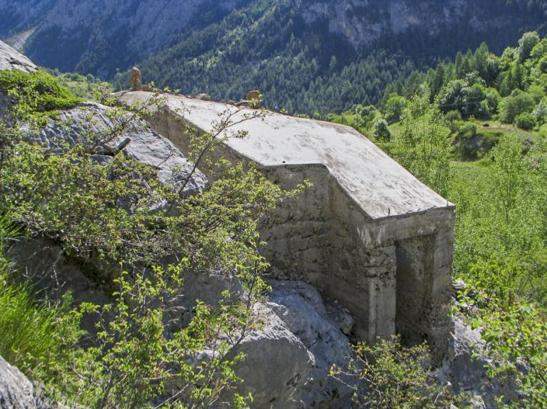 Ligne Maginot - CHATELET OUEST - (Blockhaus pour arme infanterie) - Vue d'ensemble