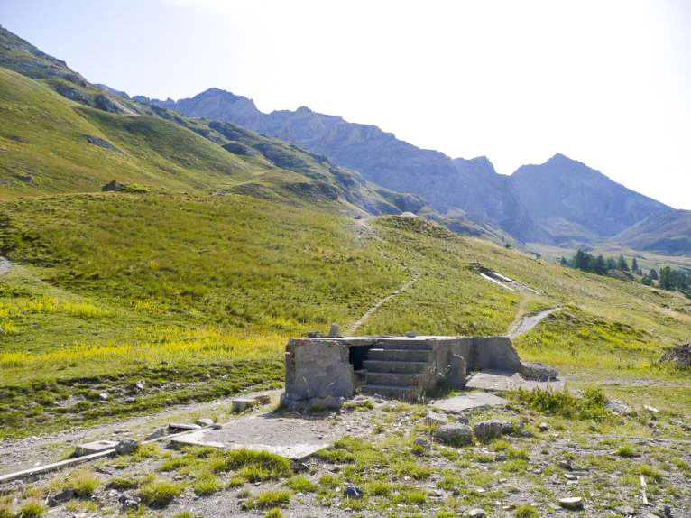 Ligne Maginot - PLATE LOMBARDE - (Casernement) - Les restes du casernement