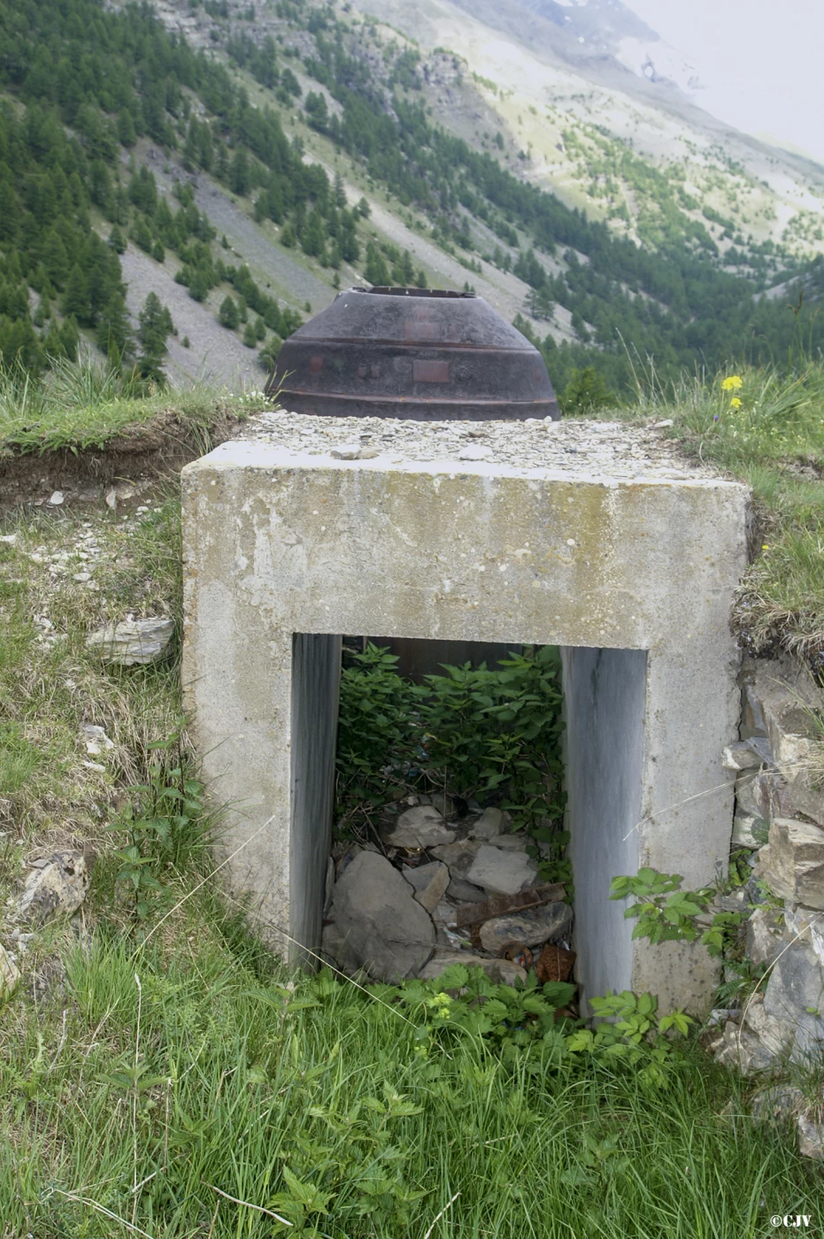 Ligne Maginot - PA des SAGNES 4 (TD n° 606) (Cuve pour arme d'infanterie) - 