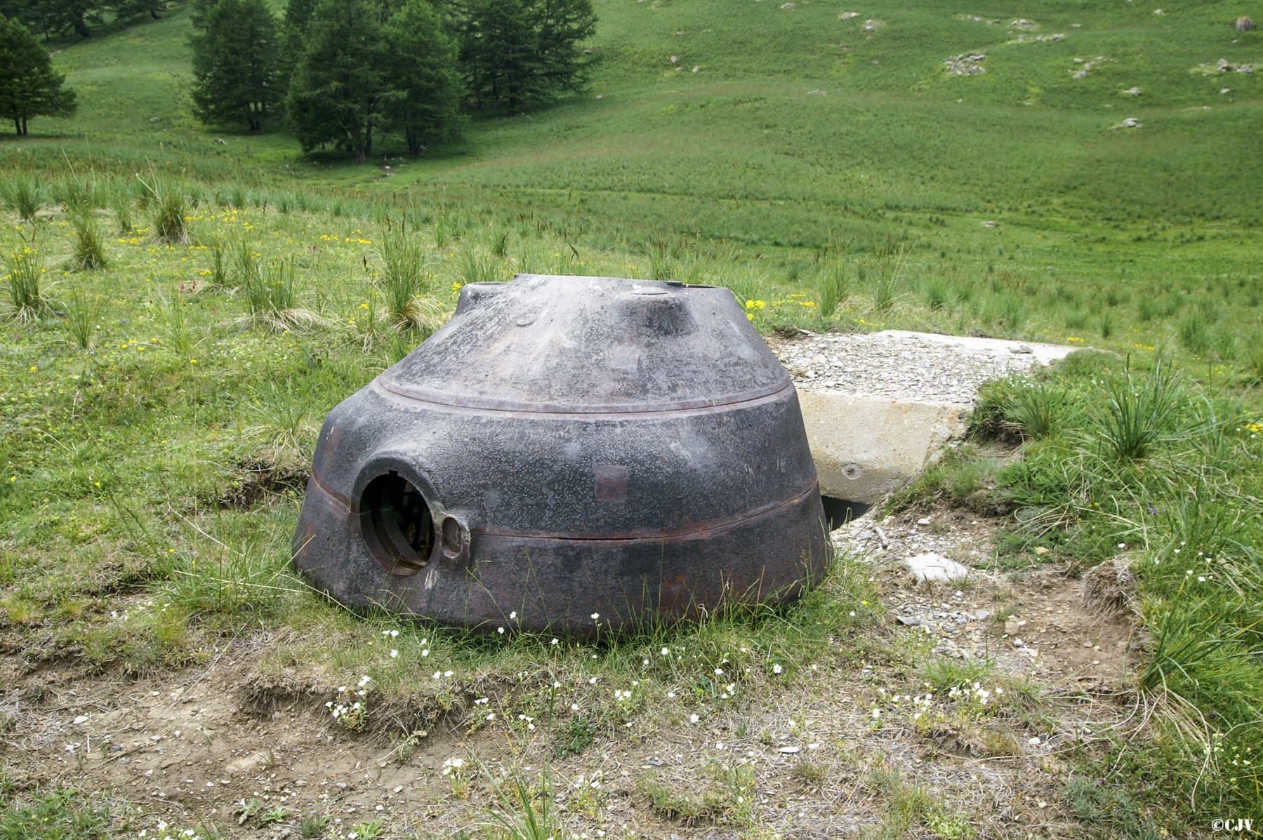 Ligne Maginot - PA des SAGNES 4 (TD n° 606) (Cuve pour arme d'infanterie) - 