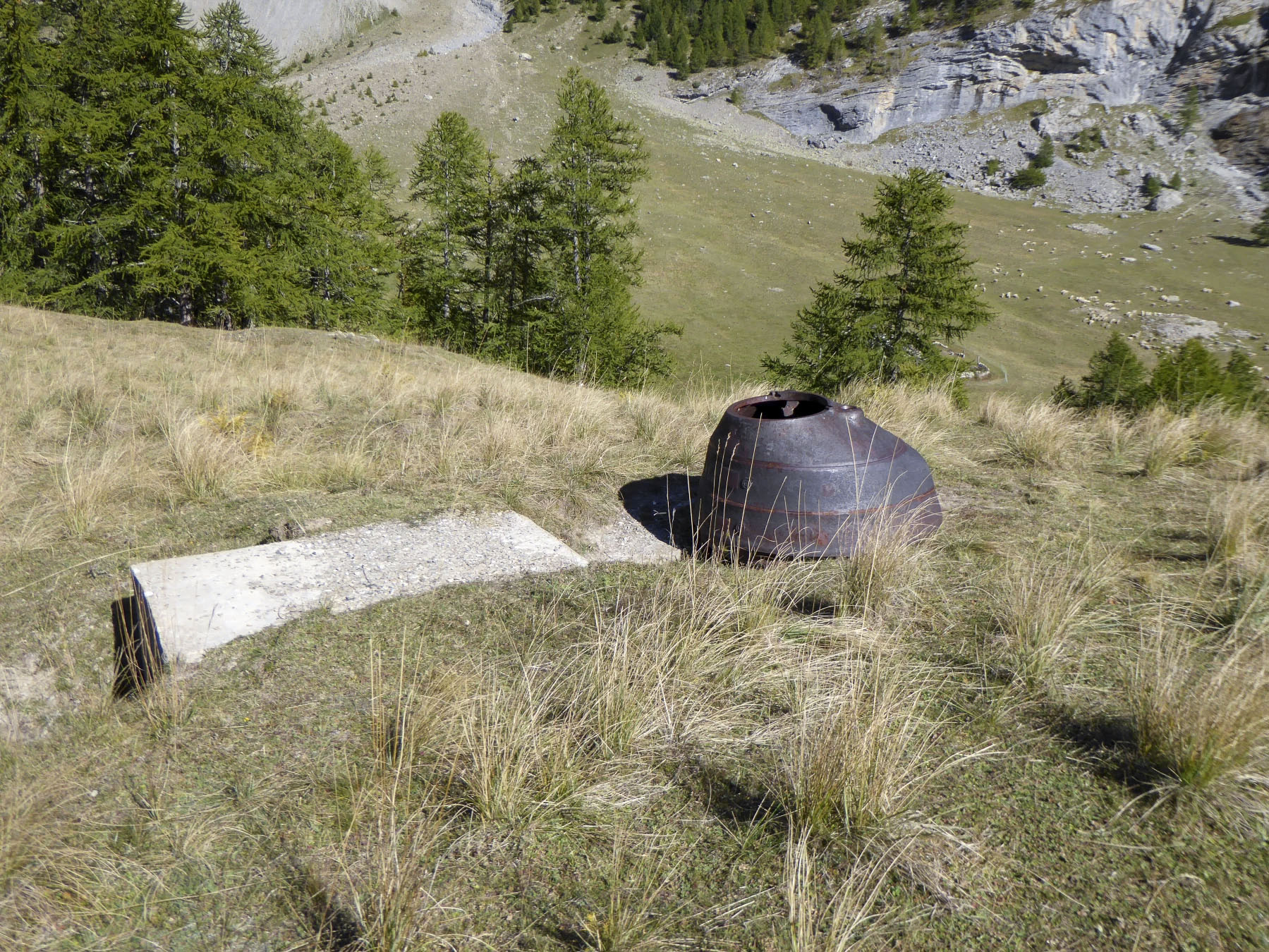 Ligne Maginot - PA DES SAGNES 4 (TD N° 606) - (Cuve pour arme d'infanterie) - 