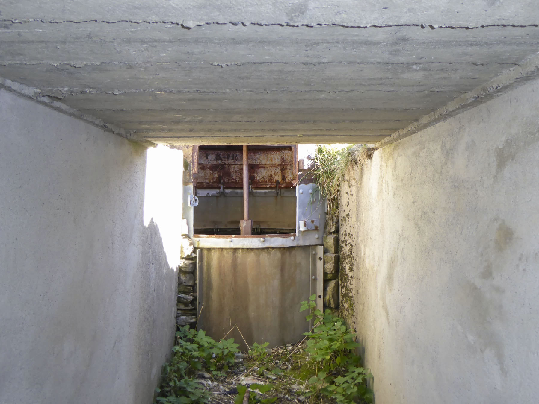 Ligne Maginot - PA DES SAGNES 4 (TD N° 606) - (Cuve pour arme d'infanterie) - 