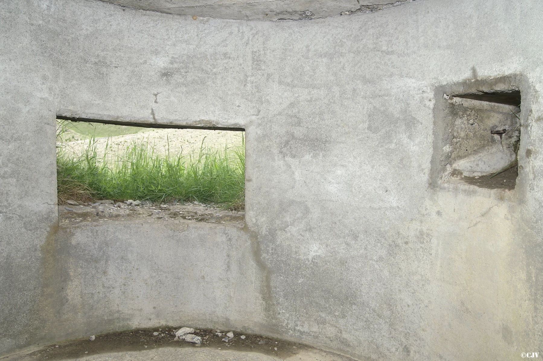 Ligne Maginot - PA DES SAGNES 2 - (Blockhaus pour arme infanterie) - L'intérieur