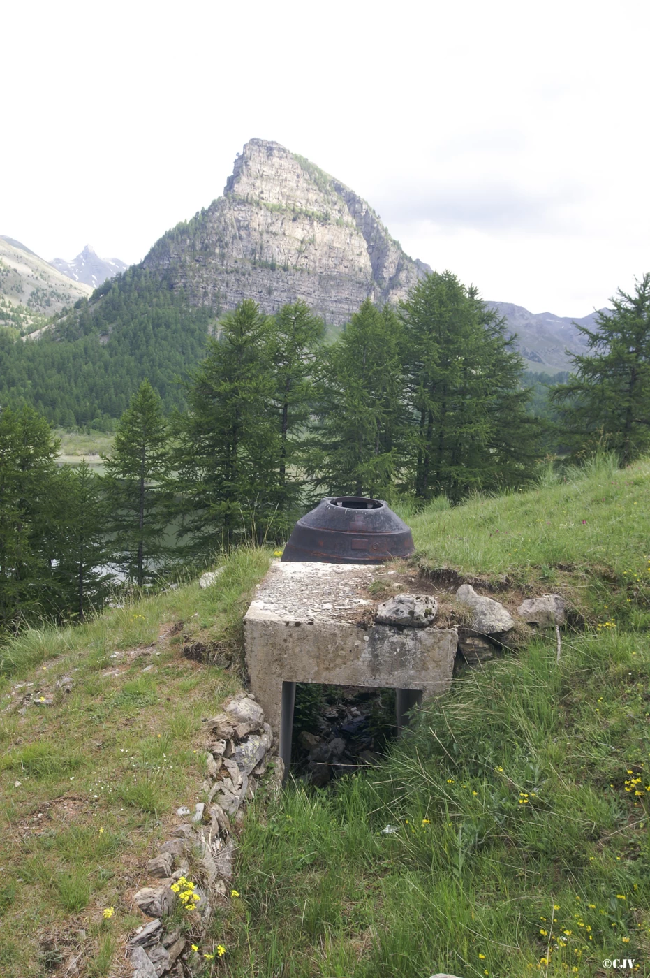 Ligne Maginot - PA DES SAGNES 3 (TD N° 607) - (Cuve pour arme d'infanterie) - 