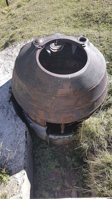 Ligne Maginot - PA DES SAGNES 3 (TD N° 607) - (Cuve pour arme d'infanterie) - 