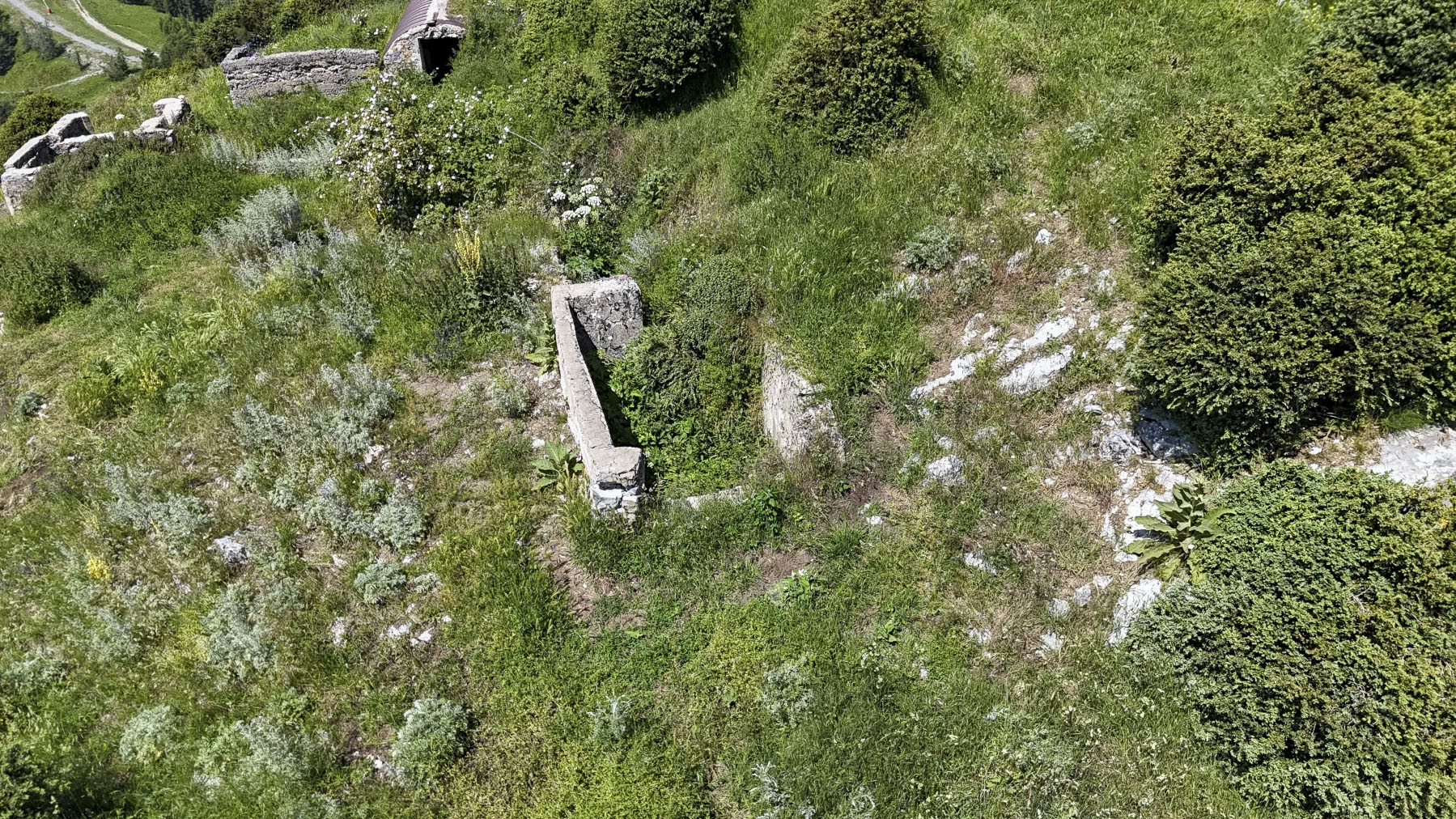 Ligne Maginot - CONCHETAS C1 - (Cuve pour arme d'infanterie) - La cuve C1