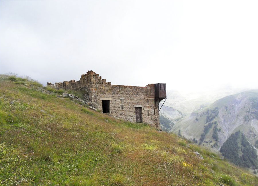 Ligne Maginot - LES FOURCHES - (Blockhaus pour arme infanterie) - Vue d'ensemble