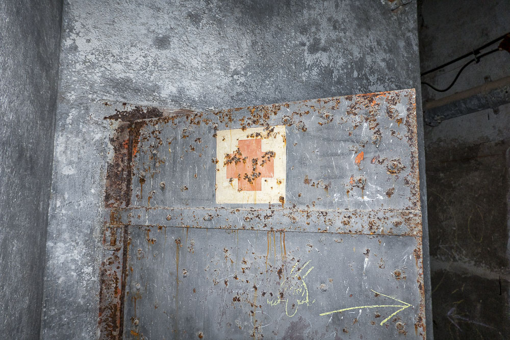 Ligne Maginot - LA MOUTIERE (MO) - (Ouvrage d'infanterie) - Bloc 1
Porte de l'infirmerie