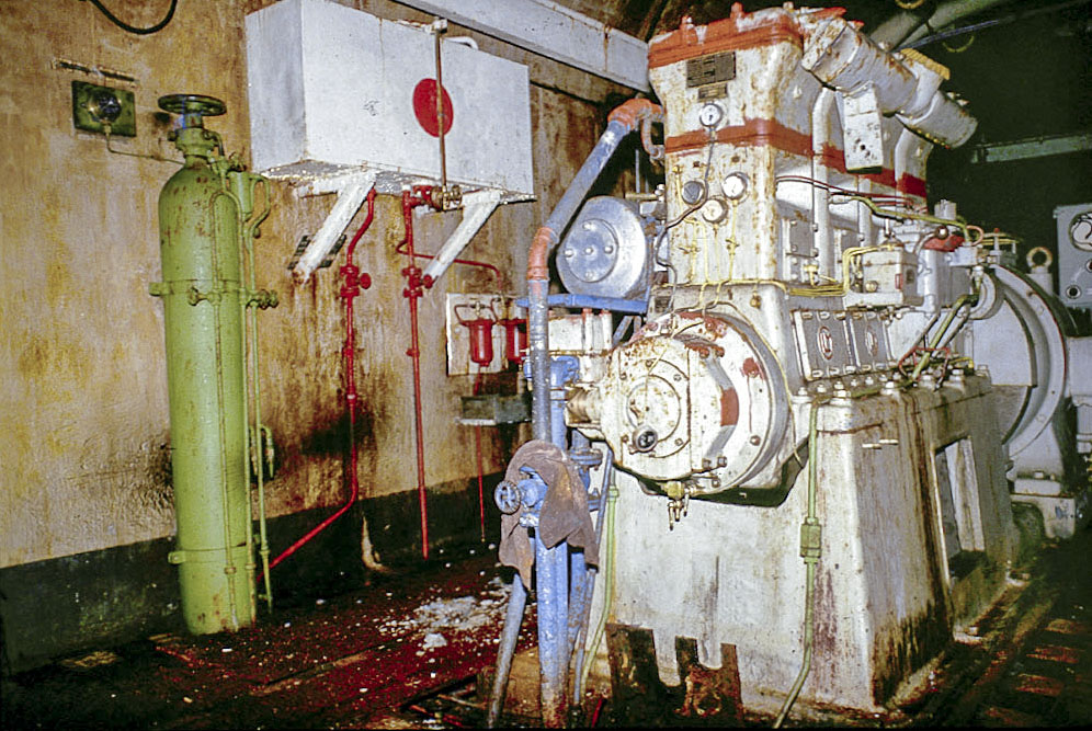 Ligne Maginot - RESTEFOND - (Ouvrage d'artillerie) - L'usine électrique 
Etat d'origine