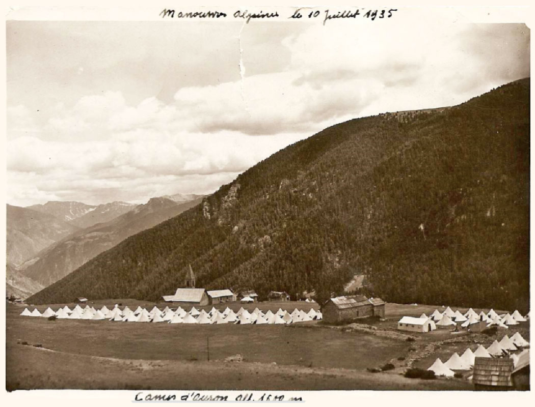 Ligne Maginot - AURON - (Divers) - Au centre la chapelle St Erige