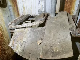 Ligne Maginot - TRAUTBACH EST - (Blockhaus pour arme infanterie) - Plancher mobile