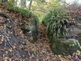 Ligne Maginot - ROTHENBOURG  CHATEAU - (Observatoire d'infanterie) - Tranchée de circulation
