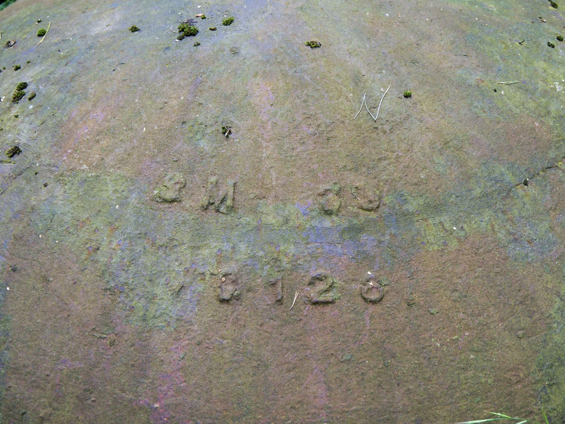 Ligne Maginot - TRAUTBACH EST - (Blockhaus pour arme infanterie) - Marquage sur la cloche
