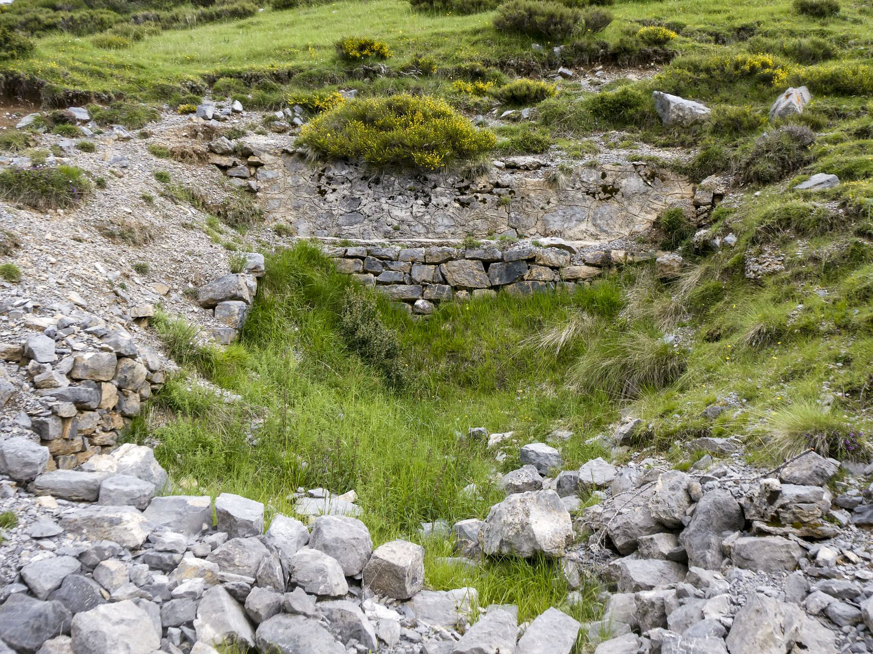 Ligne Maginot - CIME DE BACOUN - (Position d'artillerie préparée) - Emplacement