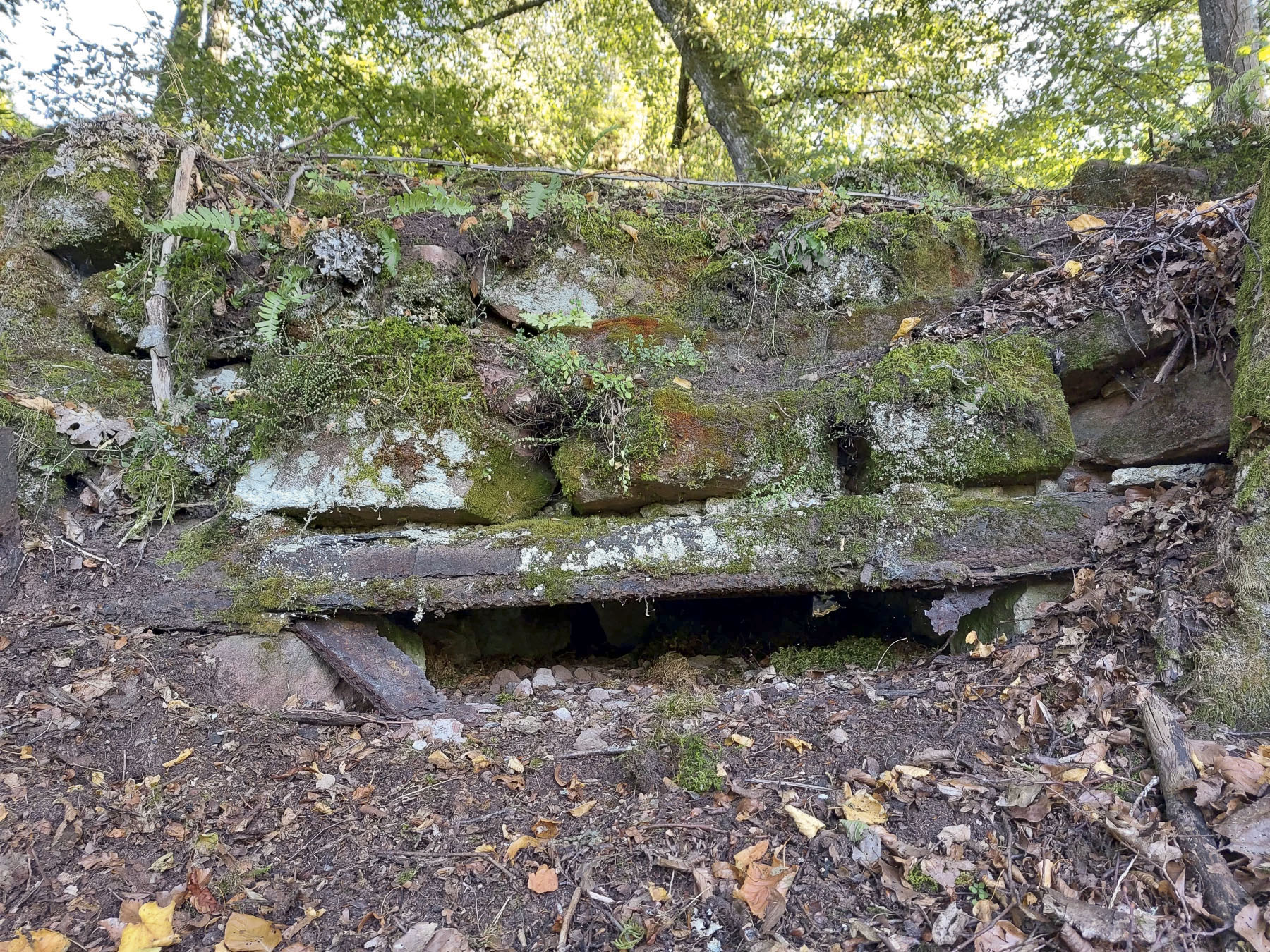 Ligne Maginot - ROTHENBOURG  CHATEAU - (Observatoire d'infanterie) - Blockhaus mitrailleuse