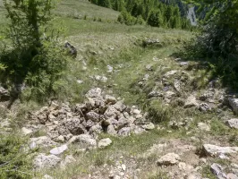 Ligne Maginot - MONT PENAFAYSSE - La position d'infanterie