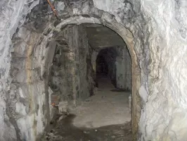 Ligne Maginot - CHIUSE DE SAINT JEAN LA RIVIERE - (Casemate d'infanterie - Simple) - Une des galeries de la chiuse
