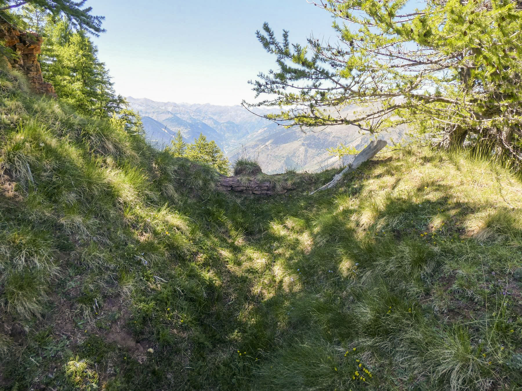 Ligne Maginot - MONT PENAFAYSSE - La position d'infanterie