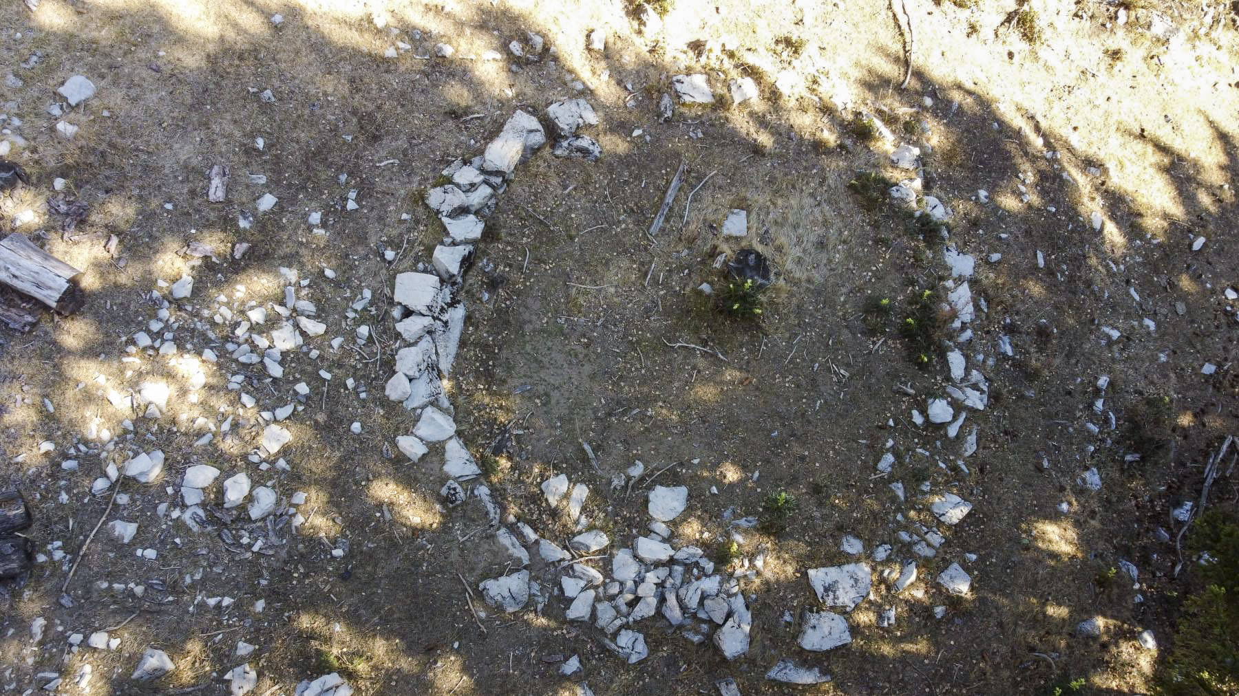 Ligne Maginot - COL DE LA MADELEINE - (Casernement) - Emplacement de tente