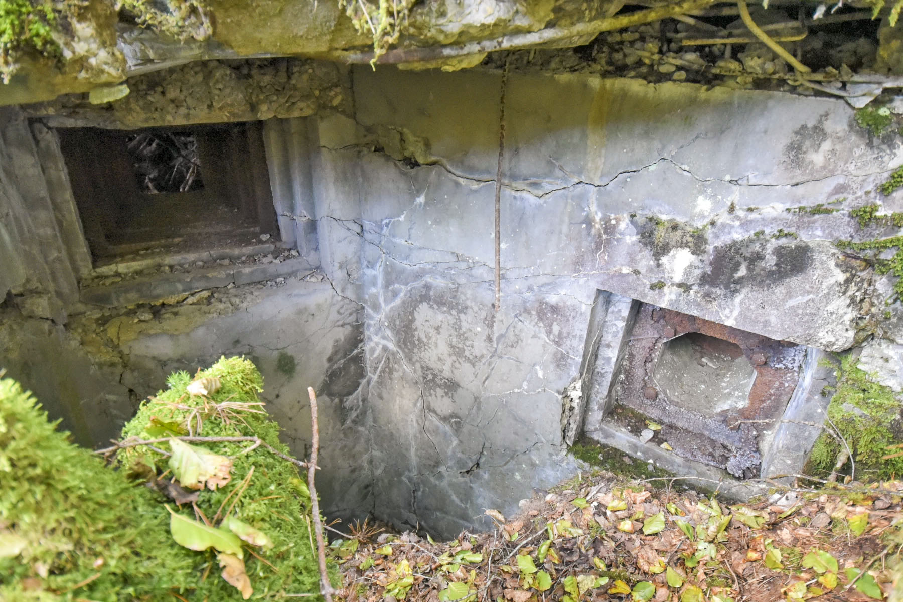 Ligne Maginot - NONNENKOPF - (Casemate d'infanterie - Double) - 