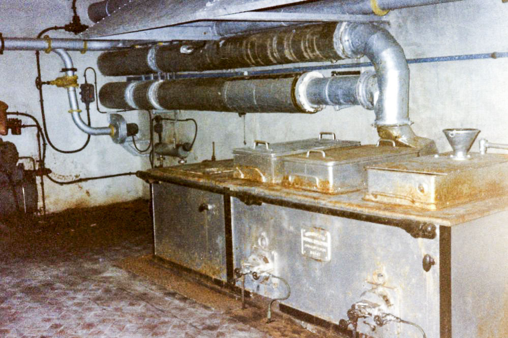 Ligne Maginot - FLAUT - (Ouvrage d'artillerie) - La cuisine
Début des années 80