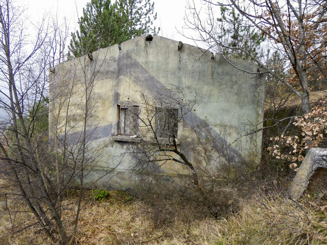 Ligne Maginot - FLAUT - (Casernement) - Bâtiment avec camouflage