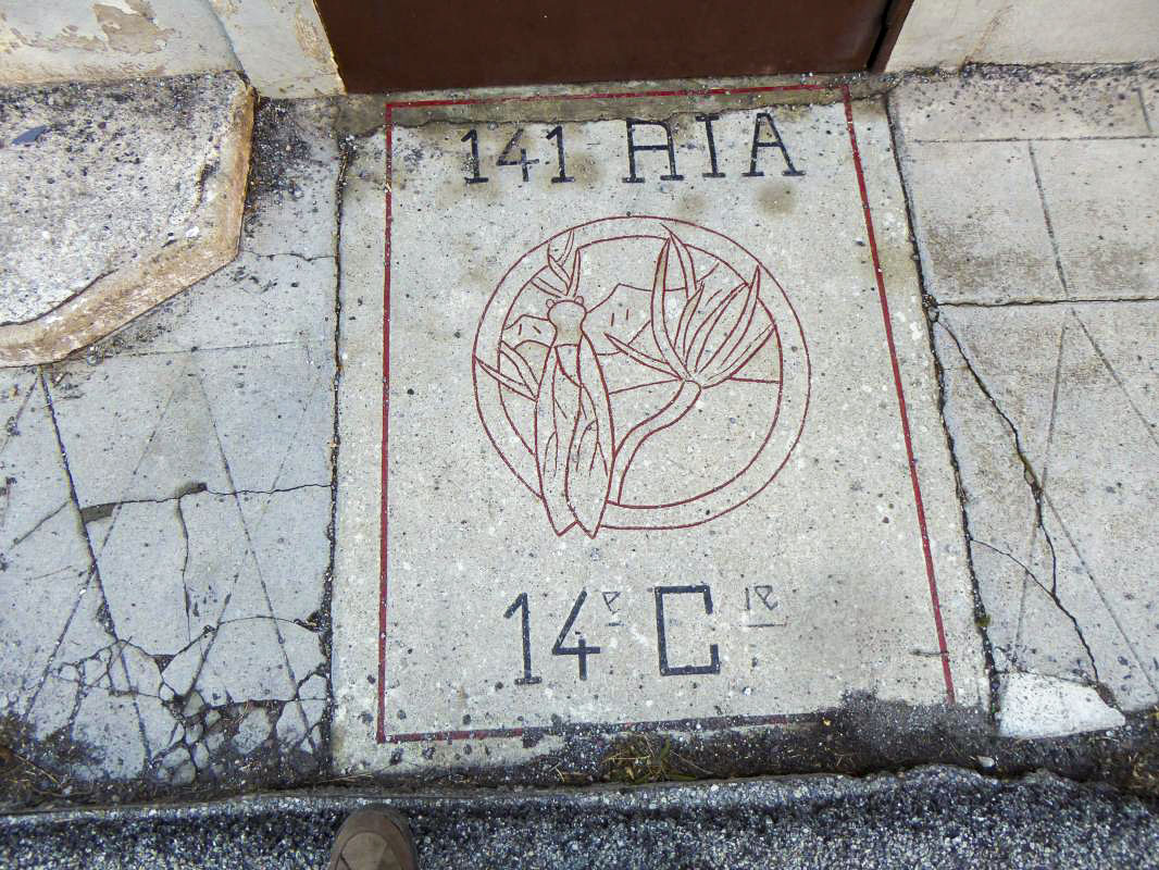 Ligne Maginot - FRESSINEA (POSTE) - (Casernement) - Devant la porte