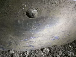 Ligne Maginot - VALDEBLORE (TD N°621) - (Cuve pour arme d'infanterie) - TD 621 Identification du numéro avec le conseil de Georges MARESCAUX