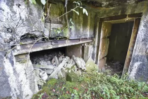 Ligne Maginot - MAULDE SUD OUEST GAUCHE - (Casemate d'infanterie - Simple) - Entrée materiel et entrée des hommes