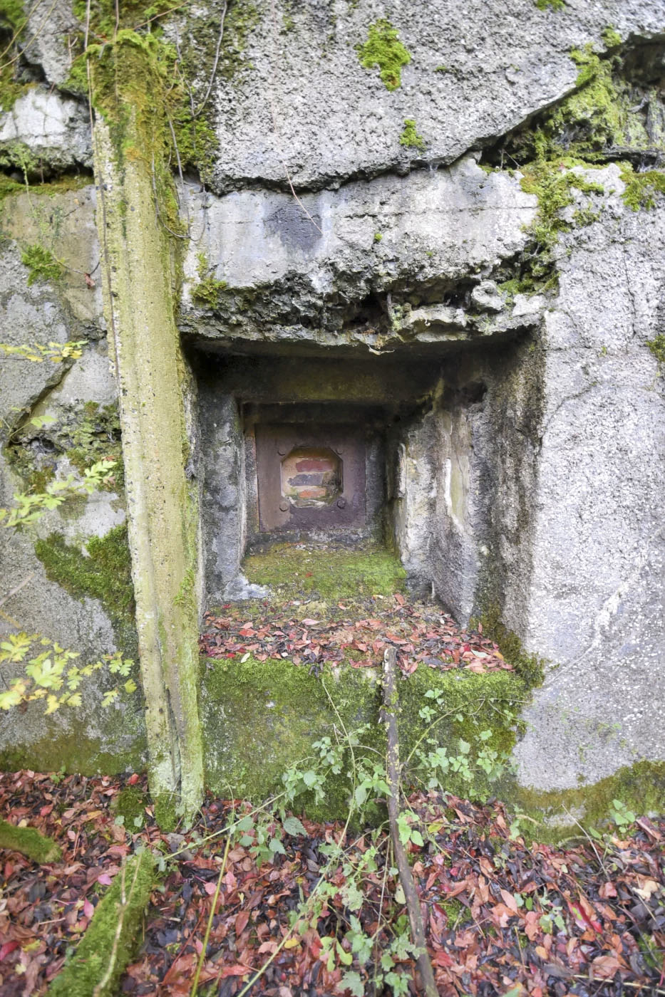 Ligne Maginot - MAULDE SUD OUEST GAUCHE - (Casemate d'infanterie - Simple) - Créneau de défense de l'entrée