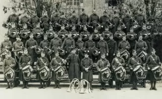 Ligne Maginot - 155° Régiment d'infanterie de Forteresse (155° RIF) - La fanfare du 155° RIF