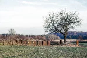 Ligne Maginot - HETSCHMUEHLE - (Inondation défensive) - Construction en palplanches faisant partie de la barrage, disparu en 1996