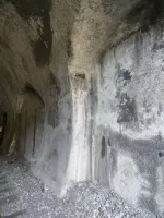 Ligne Maginot - BERGHE NORD (TUNNEL DE) - (Blockhaus pour arme infanterie) - Restes des gonds de la grille