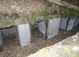 Ligne Maginot - ROTHENBOURG - (Casemate d'infanterie - Double) - Des niches à matériels ou à mines