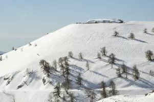 Ligne Maginot - LA FORCA (LF) - (Ouvrage d'infanterie) - Fort de La Forca en hiver